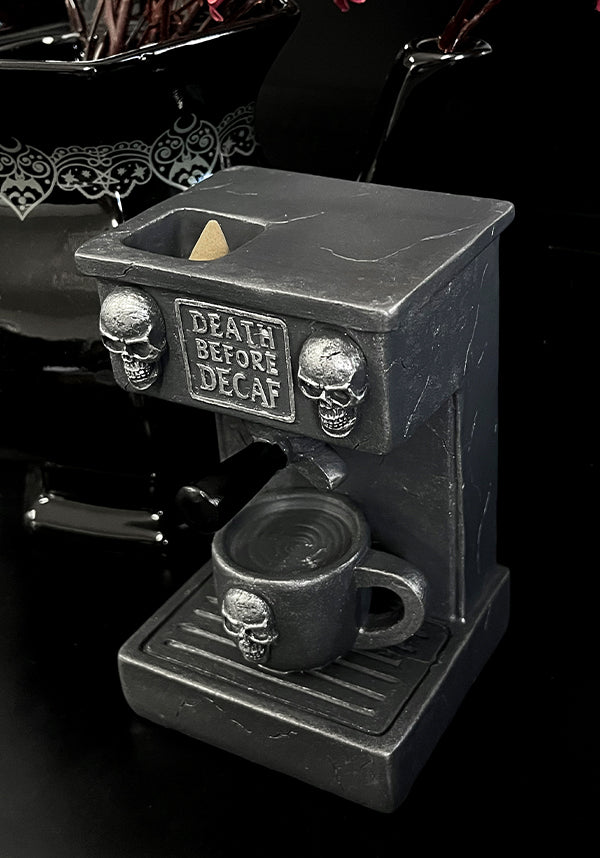Death Before Decaf | BACKFLOW BURNER