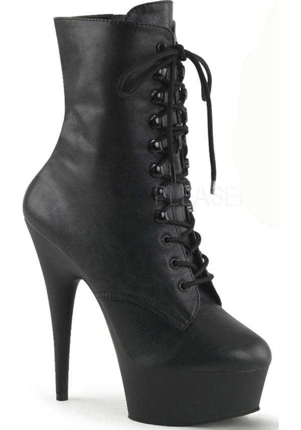 Pleaser DELIGHT-1020 [Black] - Front View