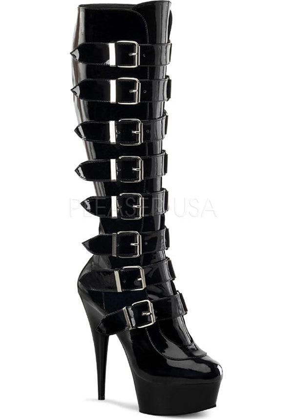 Pleaser DELIGHT-2049 [Black] - Product Image
