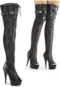 Pleaser DELIGHT-3025ML [Black] - Product Image