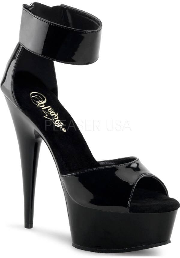 Pleaser DELIGHT-670-3 [Black] - Product Image