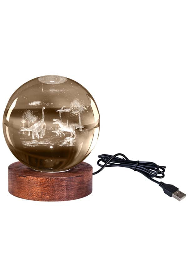 HOMEWARES Dino Land 3D Crystal Ball | LAMP - Detail 2