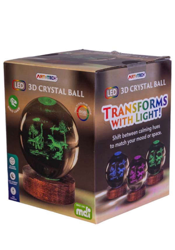 HOMEWARES Dino Land 3D Crystal Ball | LAMP - Detail 4