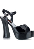 DEMONIA DOLLY-09 [Black Patent] | HEELS [PREORDER] - HEELS - Front View
