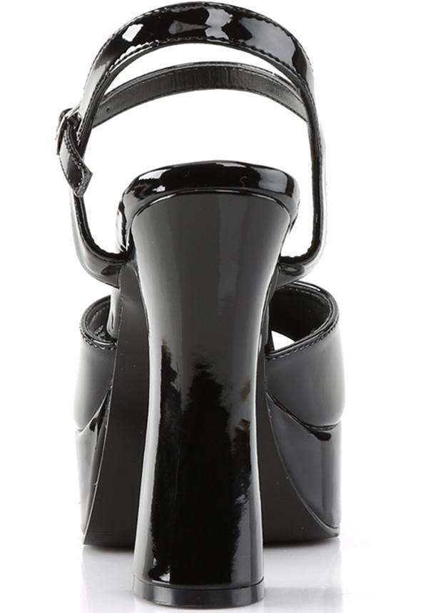DEMONIA DOLLY-09 [Black Patent] | HEELS [PREORDER] - HEELS - Detail 3