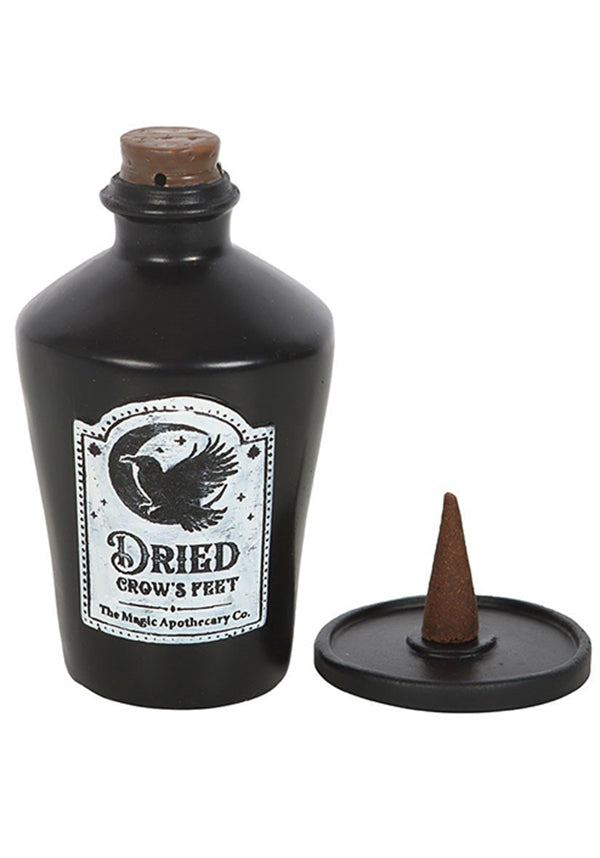 GOTHIC GIFTS Dried Crow's Feet | INCENSE HOLDER - Detail 2