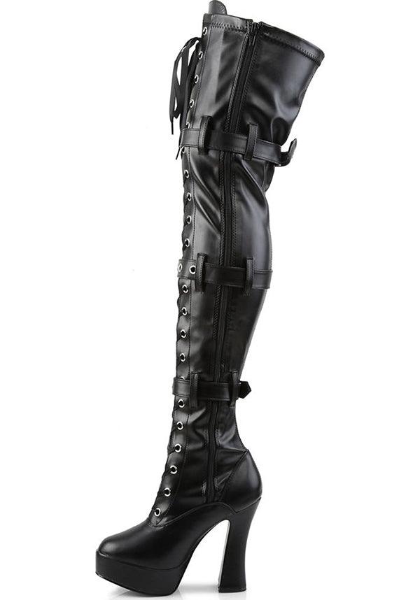 Pleaser ELECTRA-3028 [Black] - Back View