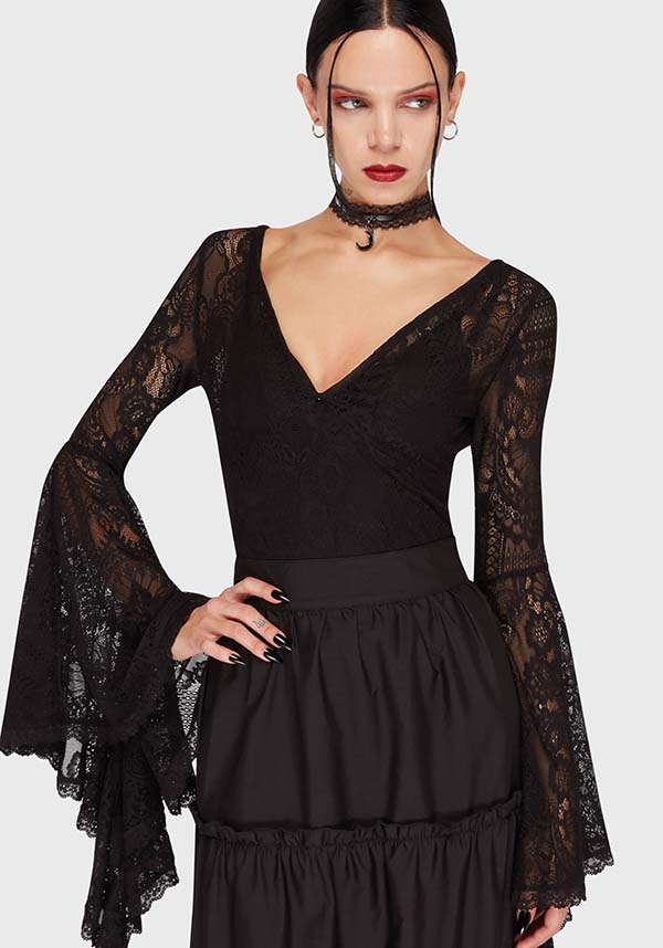 KILLSTAR Fatal Attraction [Black] | BODYSUIT - TOPS - Detail 2