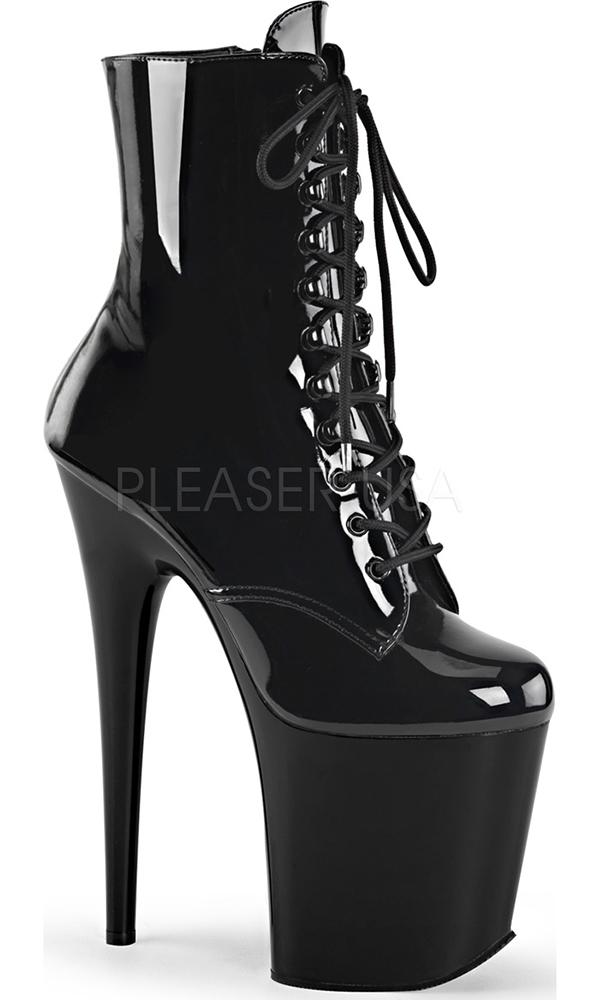 Pleaser FLAMINGO-1020 [Patent Black] - Product Image