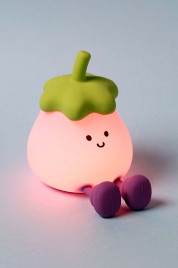 Foodiemals Eggplant | LED NIGHT LIGHT