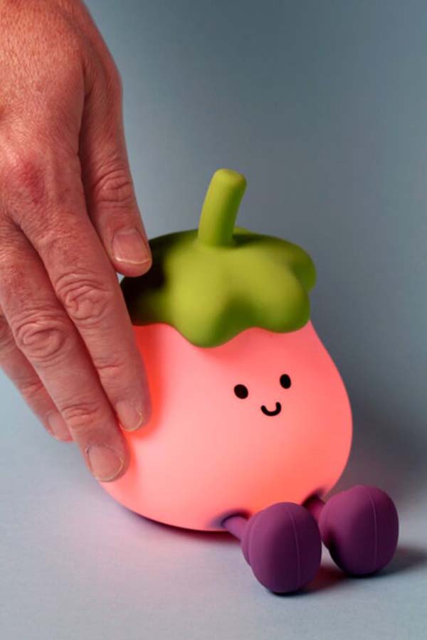 Foodiemals Eggplant | LED NIGHT LIGHT