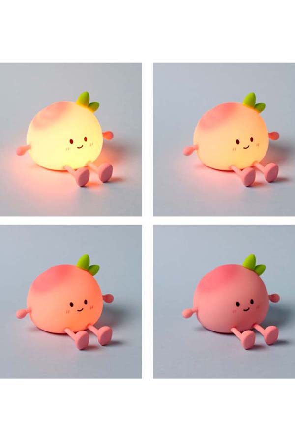 Foodiemals Peach | LED NIGHT LIGHT