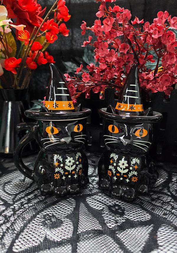 Frightful Folk Black Cat Lidded | MUG