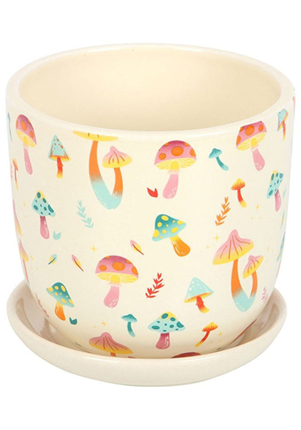 GOTHIC GIFTS Funky Fungi | PLANT POT - Back