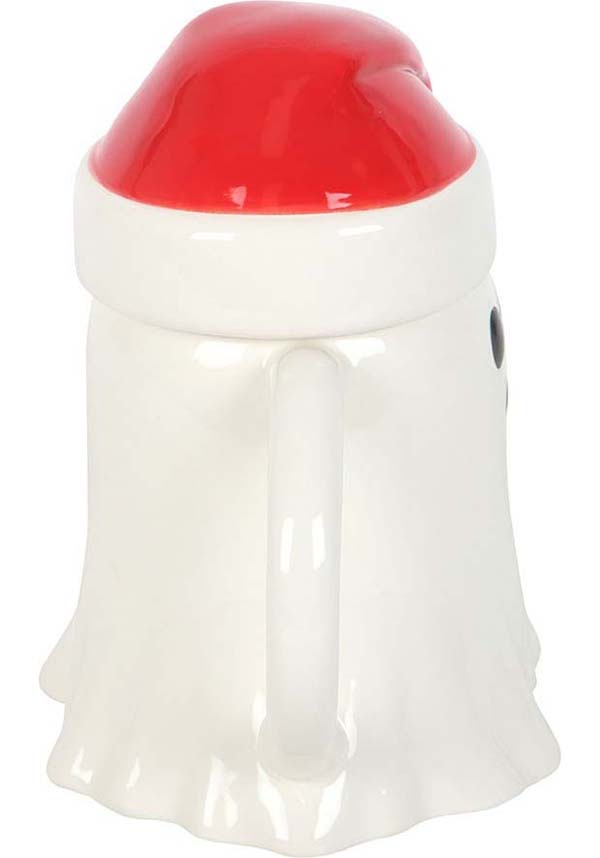 GOTHIC GIFTS Ghost Shaped [With Santa Hat Lid] | MUG - Detail 3