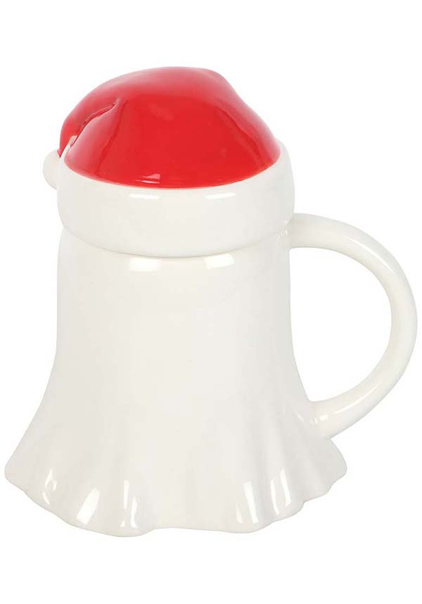 GOTHIC GIFTS Ghost Shaped [With Santa Hat Lid] | MUG - Detail 4