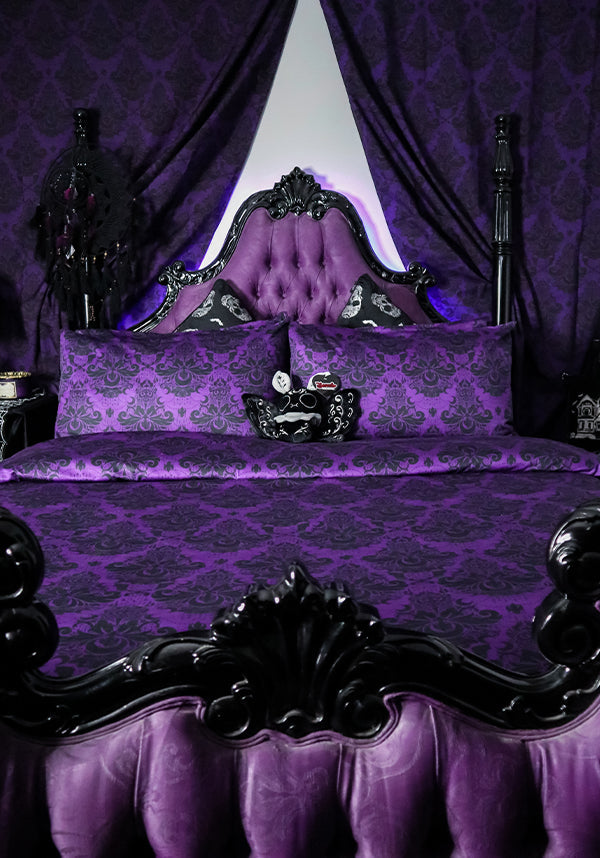 Good Mourning [Purple] | QUILT SET [KING]