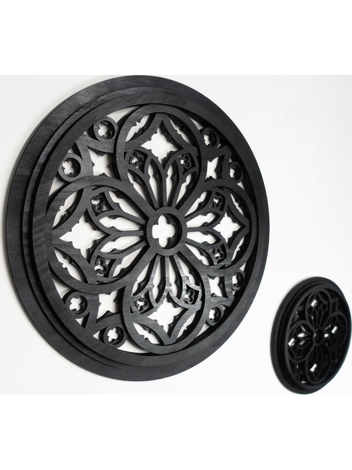 Gothic Cathedral Rose Window [Large] | WALL HANGING