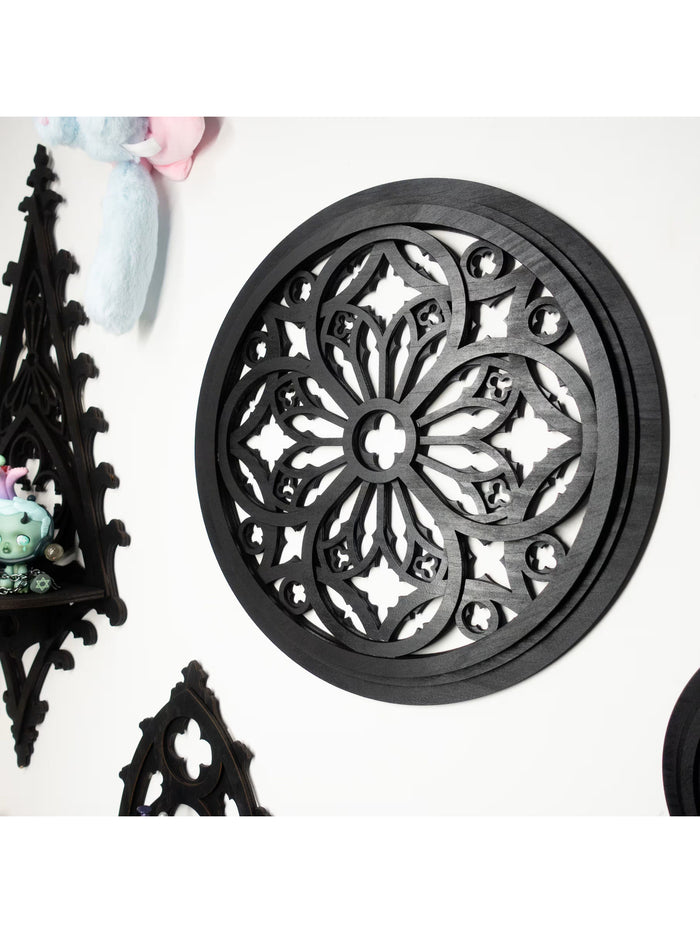 Gothic Cathedral Rose Window [Large] | WALL HANGING