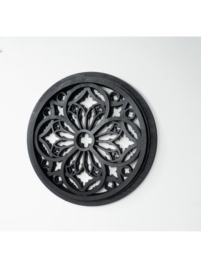 Gothic Cathedral Rose Window [Large] | WALL HANGING