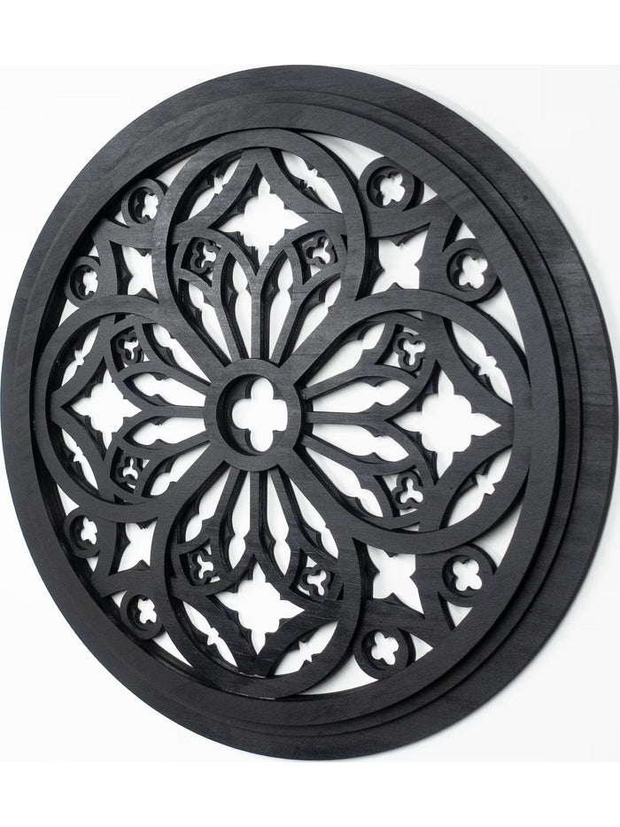 Gothic Cathedral Rose Window [Large] | WALL HANGING