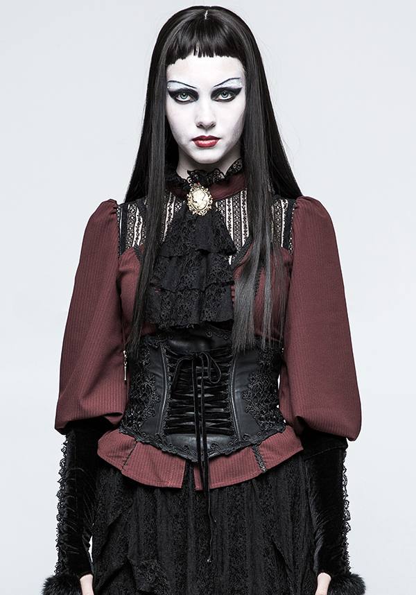 Punk Rave Gothic Lace - Close Up