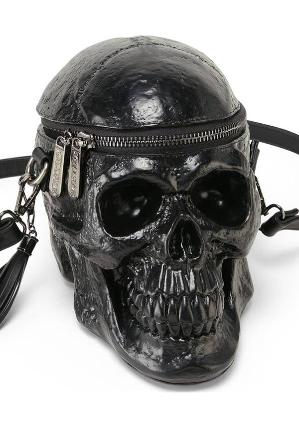KILLSTAR Grave Digger [Black] | SKULL HANDBAG - BAGS - Detail 4
