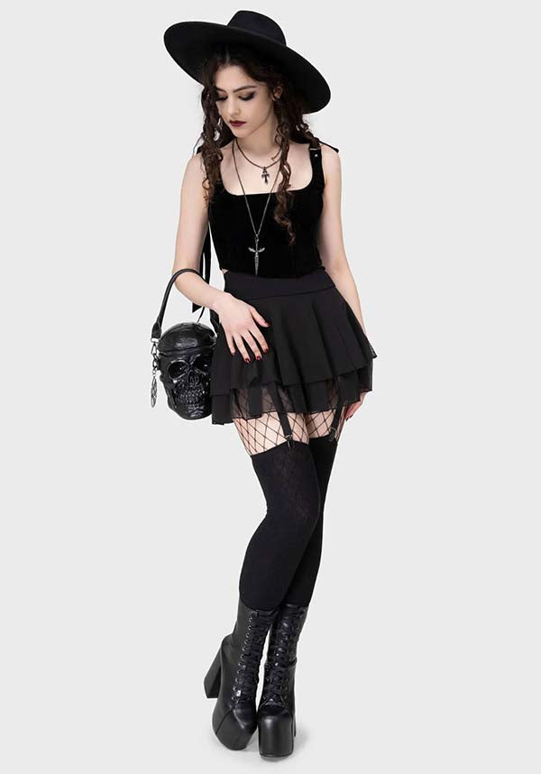 KILLSTAR Grave Digger [Black] | SKULL HANDBAG - BAGS - Detail 6