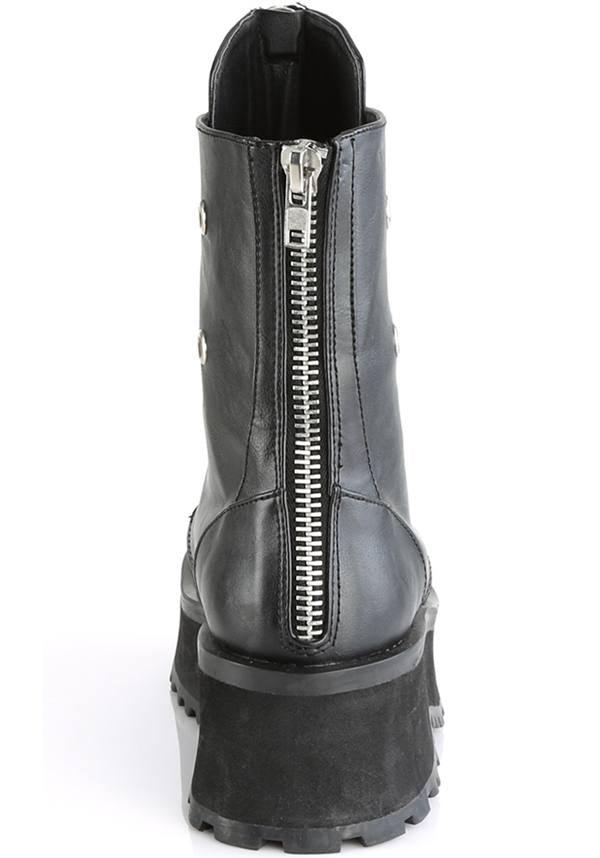DEMONIA GRAVEDIGGER-10 [Black] | BOOTS [PREORDER] - BOOTS - Detail 3