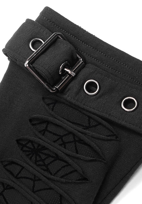 Punk Rave Gwendolyne Spiderweb [Black] - Lifestyle Shot