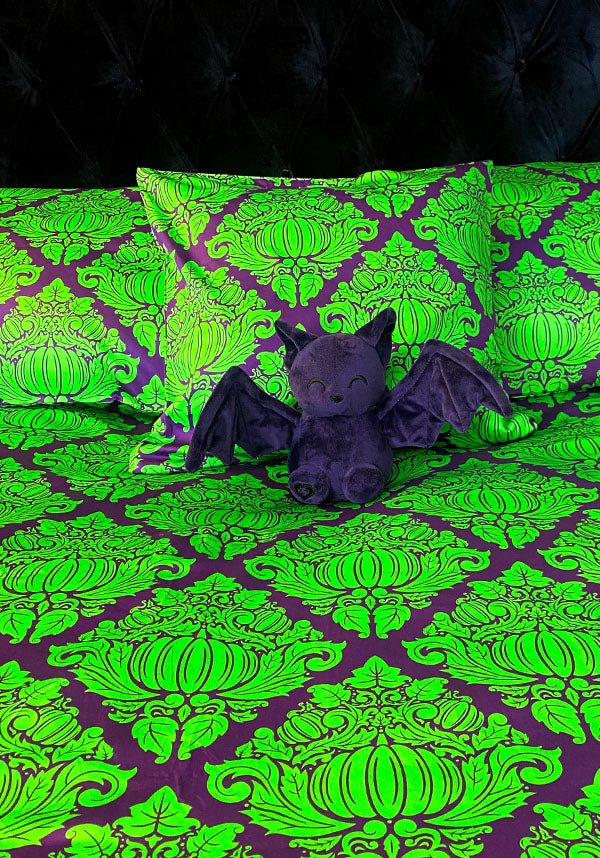 Hells Blankets Haunted Harvest [Green/Purple] - Lifestyle Shot