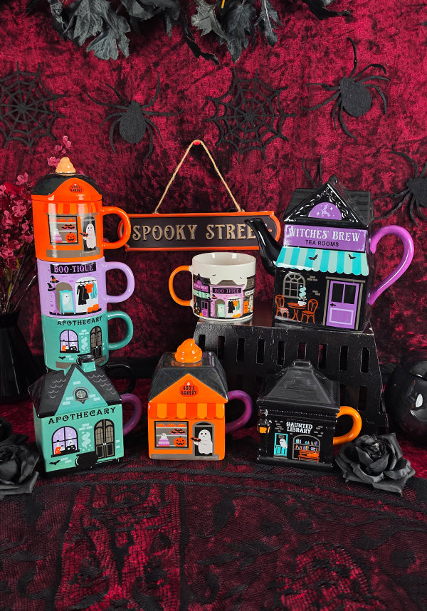 Haunted Library Lidded | MUG