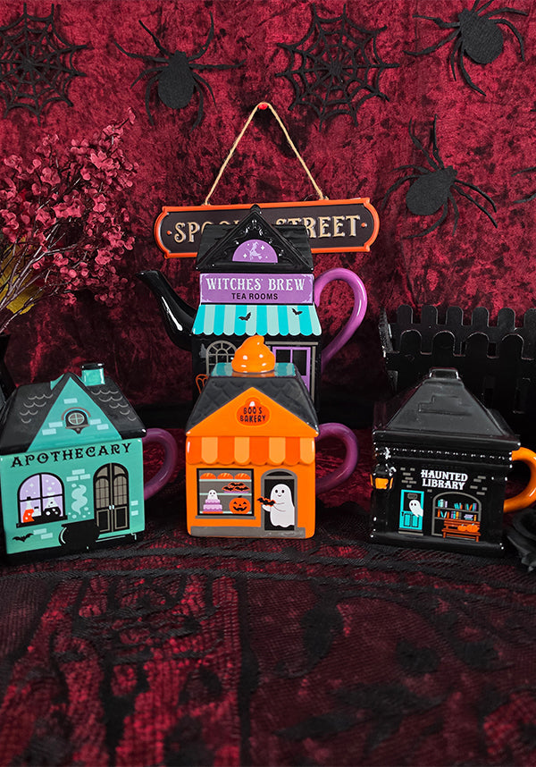 Haunted Library Lidded | MUG