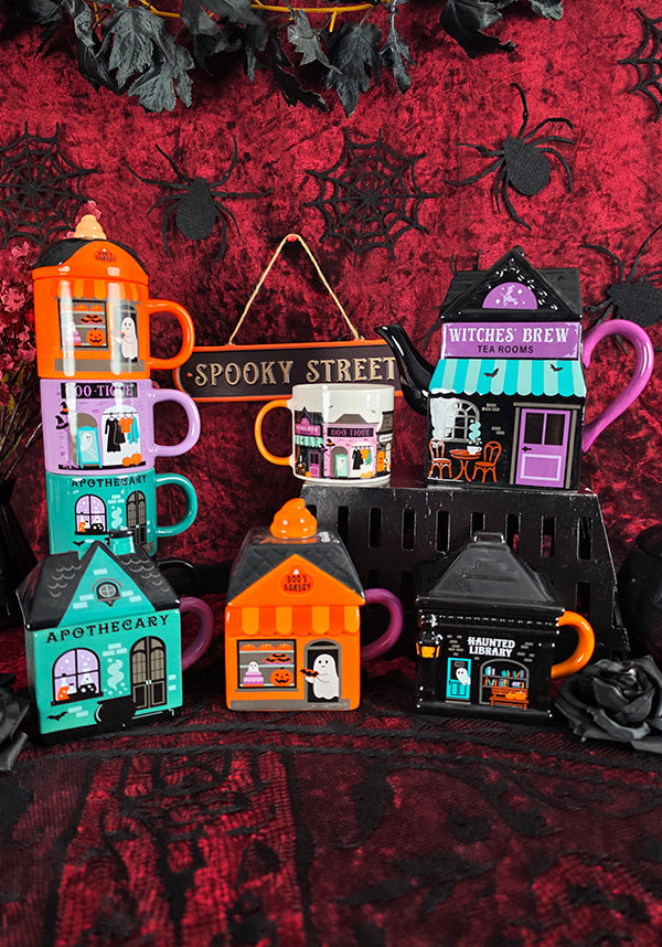 Haunted Library Lidded | MUG