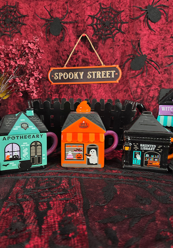 Haunted Library Lidded | MUG