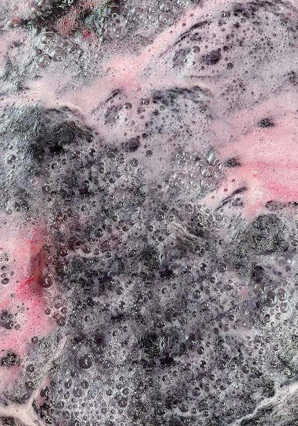 Poison Love Bomb Heart [Red & Black] - Back View