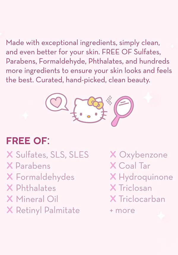 THE CREME SHOP Hello Kitty 3-In-1 Complete | CLEANSING TOWELETTES - Back