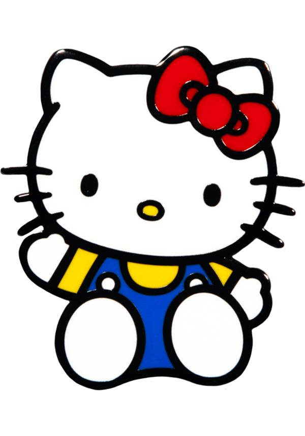 Hello Kitty Hello Kitty: Overalls | PIN - Sanrio JEWELLERY - Front View