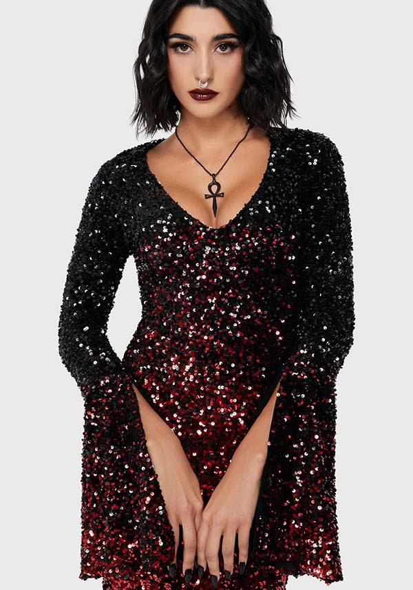 KILLSTAR Hexemore Sequin | MAXI DRESS - DRESSES - Detail 2