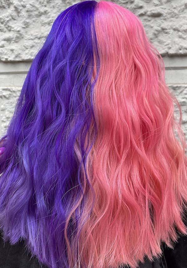 Crazy Color Hot Purple - Close Up