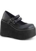 KERA-08 [Black] | PLATFORMS [IN STOCK] - Beserk - all, black, clickfrenzy15-2023, demonia, demonia shoes, discountapp, dm18082022, fp, gothic, in stock, instock, labelinstock, labelvegan, mary jane, mary janes, platform, platforms, platforms [in stock], pleaserimageupdated, pleaserrestock, shoes, vegan
