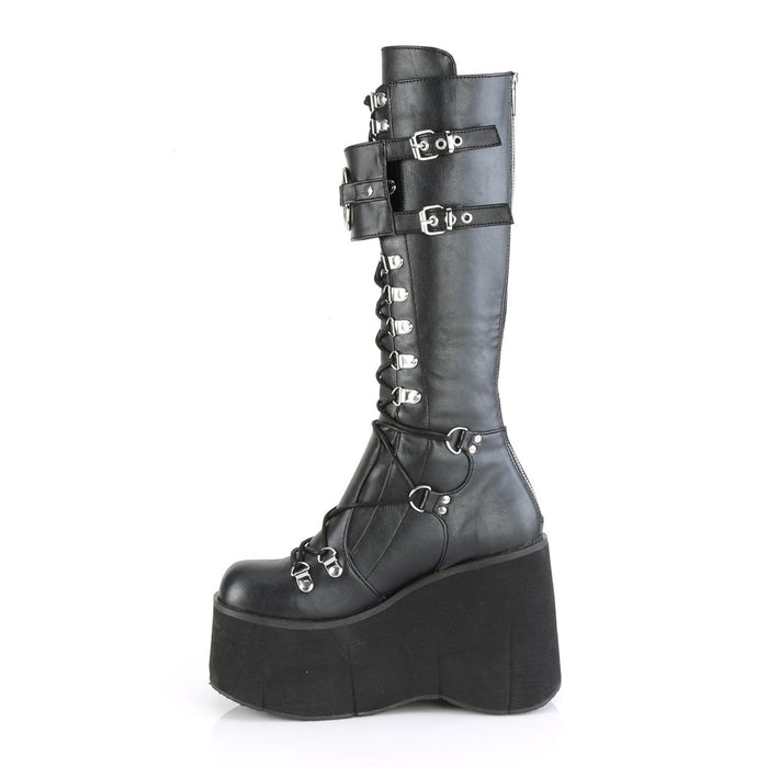 DEMONIA KERA-200 [Black] | PLATFORM BOOTS [PREORDER] - BOOTS - Detail 2