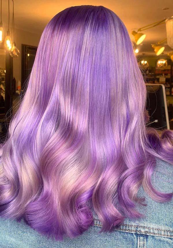 Crazy Color Lavender - Back View