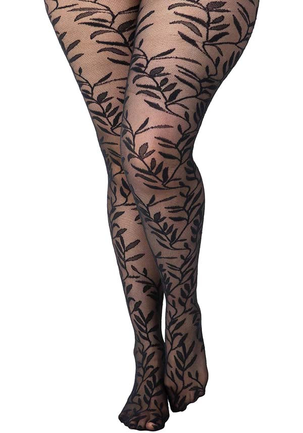 Pamela Mann Leaf Pattern - Side View