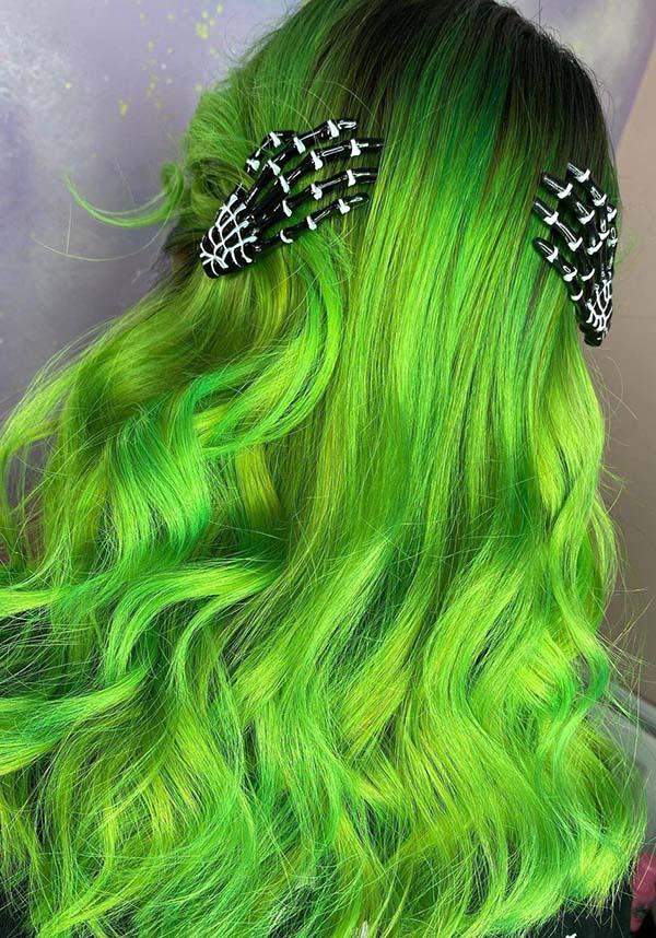 Crazy Color Lime Twist - Back View