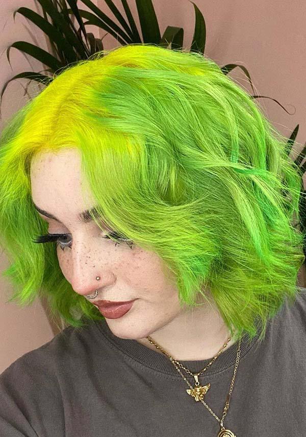 Crazy Color Lime Twist - Detail View