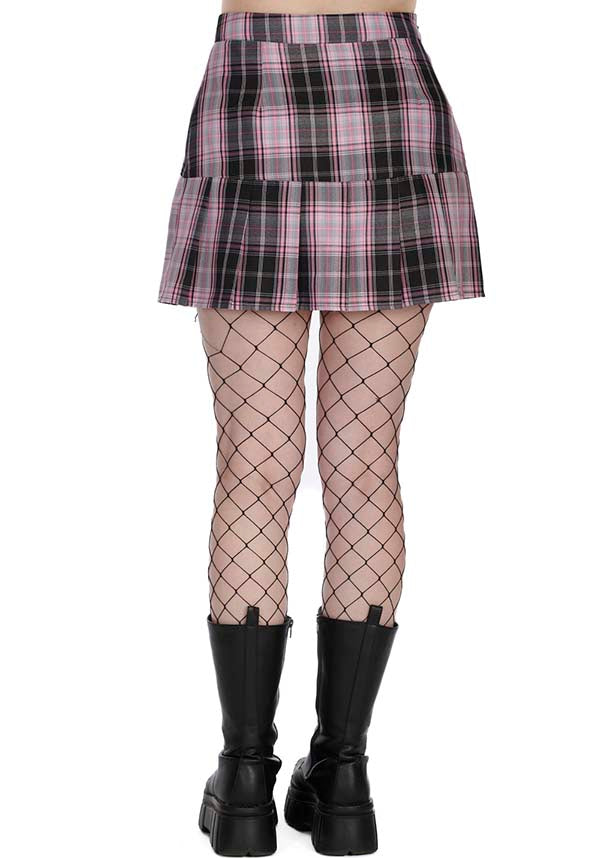 BANNED ALTERNATIVE Lovebug [Pink] | SKIRT - Back
