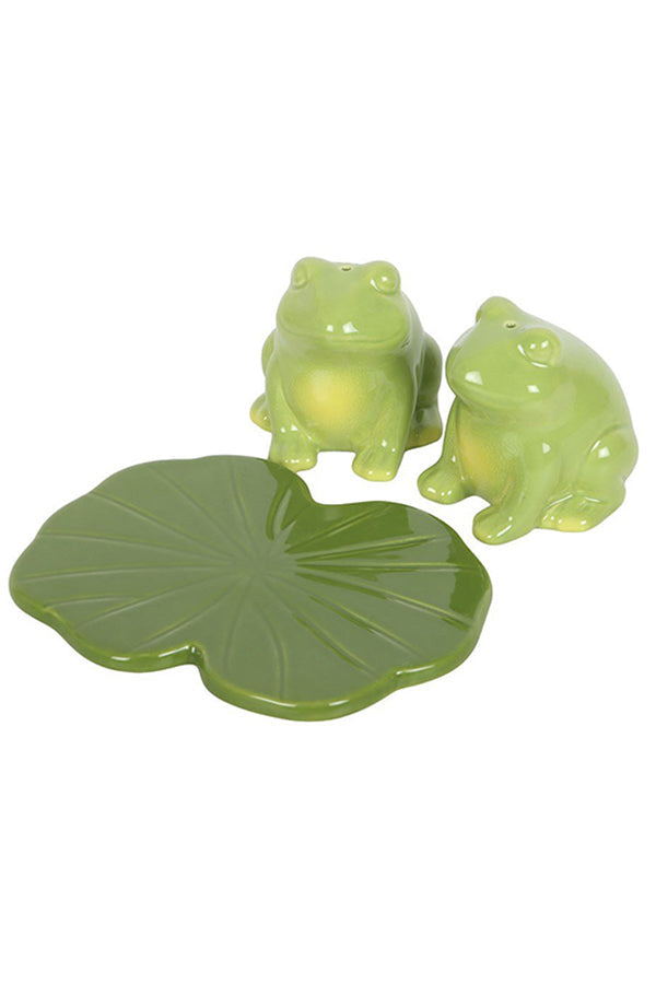 Luna Frog | SALT & PEPPER SHAKERS