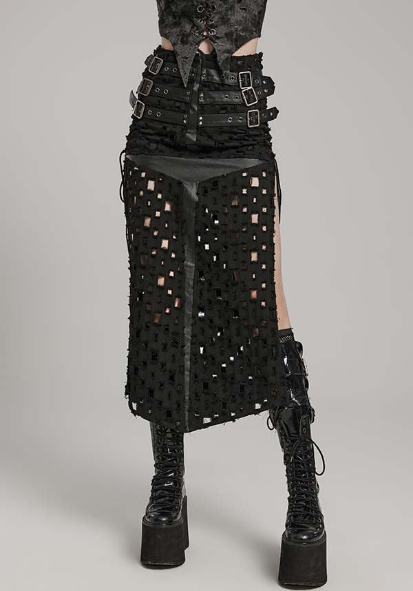 Punk Rave Mazikeen Buckle - Front View