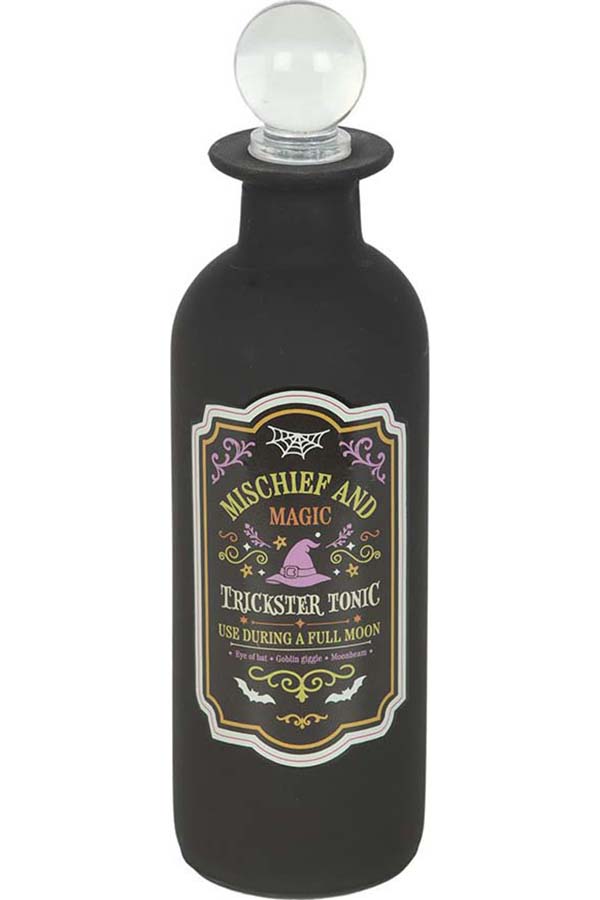 Mischief And Magic Decorative | GLASS POTION BOTTLE